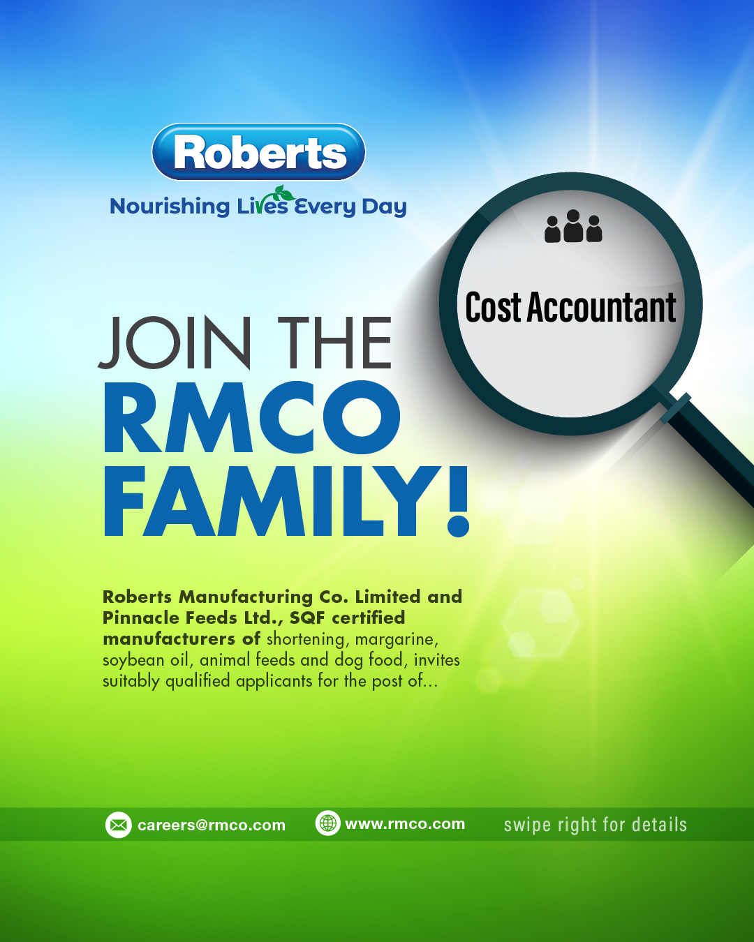 01 RMCO VACANCY CostAccountant 1350X1080