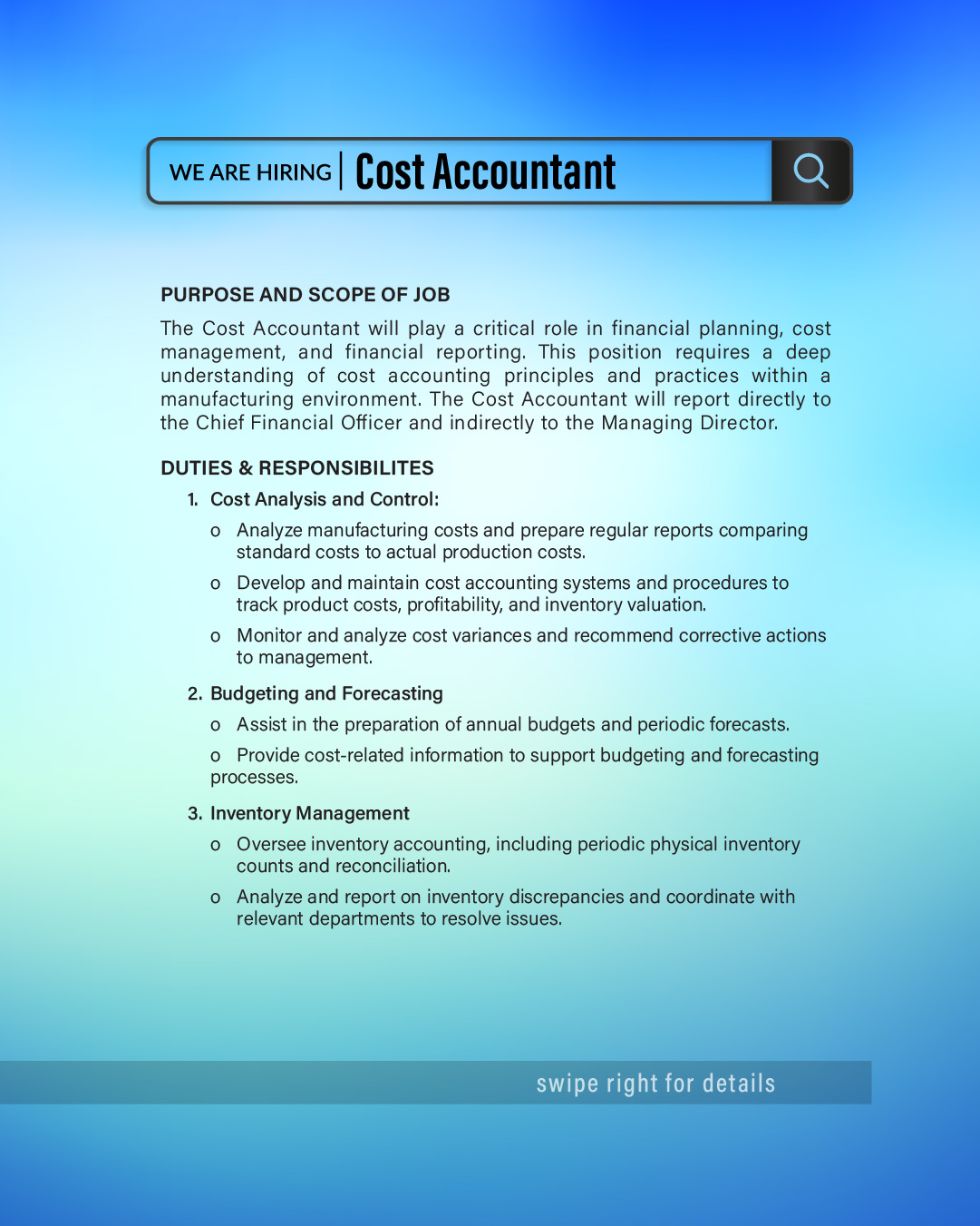 02 RMCO VACANCY CostAccountant 1350X1080